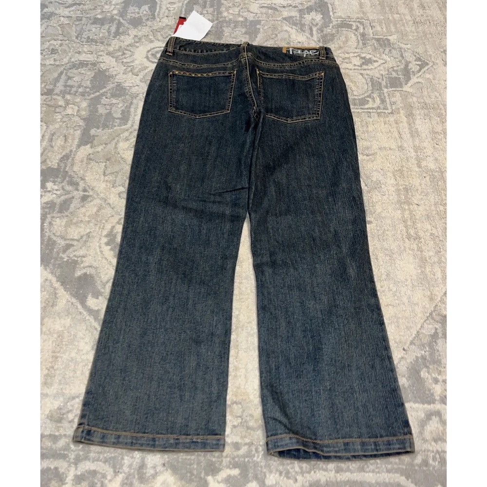 New Tapemeasure Denim Jeans Womens Size‎ 4 Cropped Capri Mid Rise
